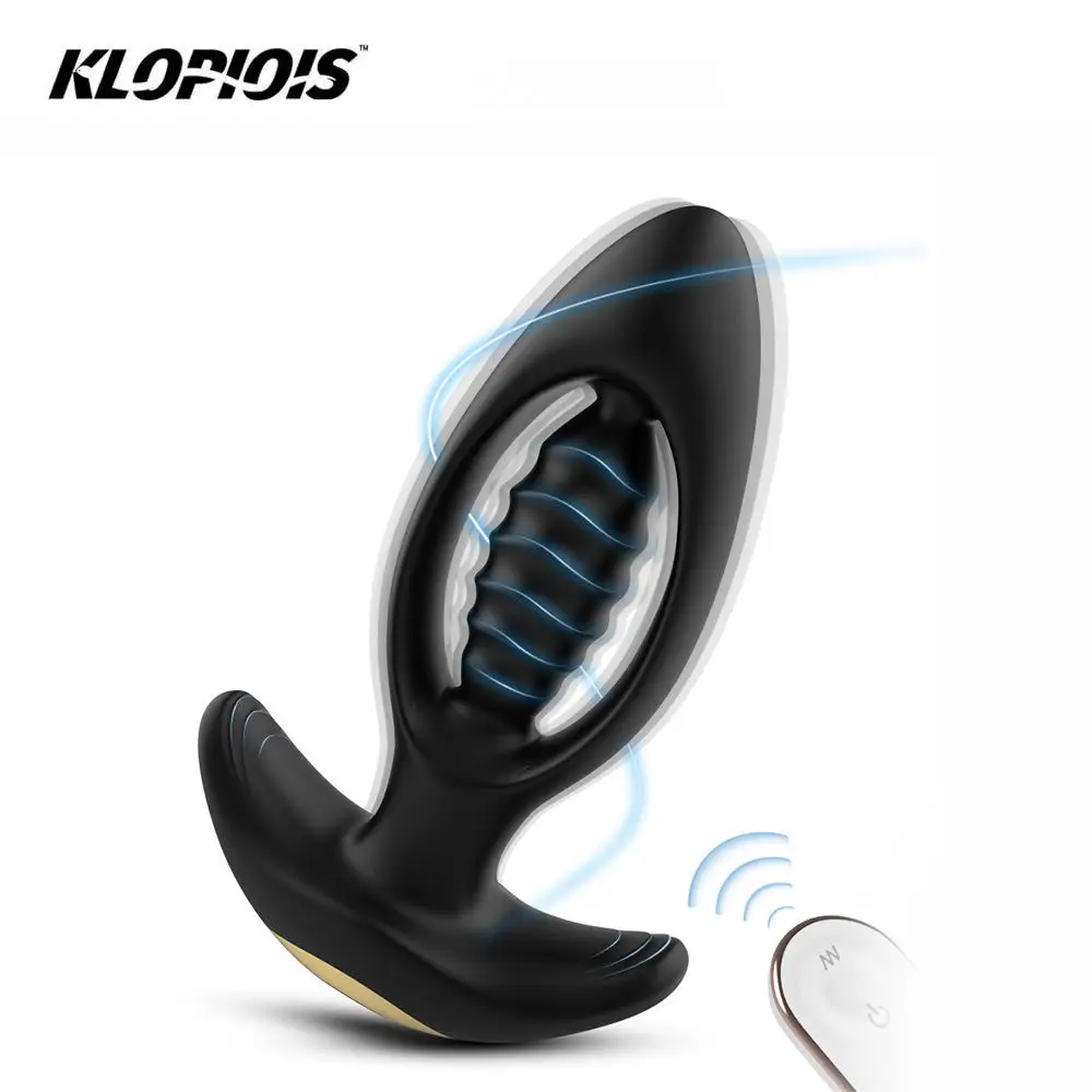 

9 Mode Prostate Massager Thrusting Backyard Female Vibration Modes Male Wearable Butt Plug for Advanced Players Remote Control