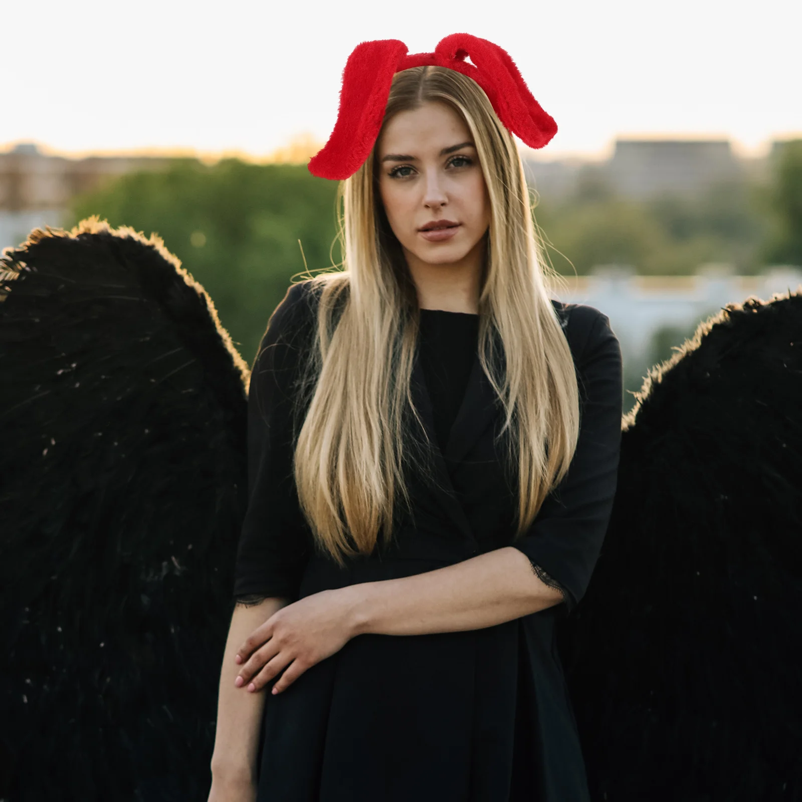 Мужские аксессуары повязка на голову с ушками животных для волос реквизит