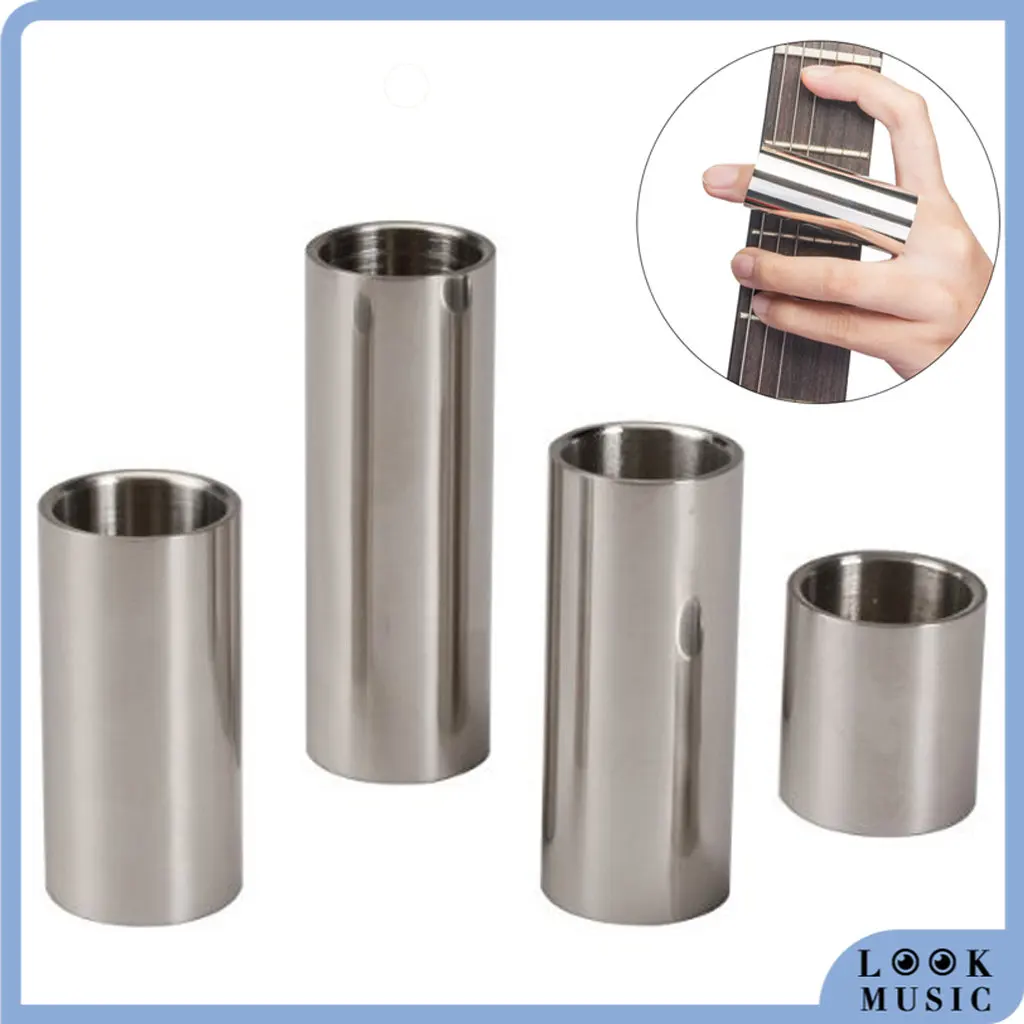 

LOOK Polished Electric Guitar Slide Steel Stainless Steel 28 51 60 70mm Slider Guitarra Smooth Edge Guitar Accessories