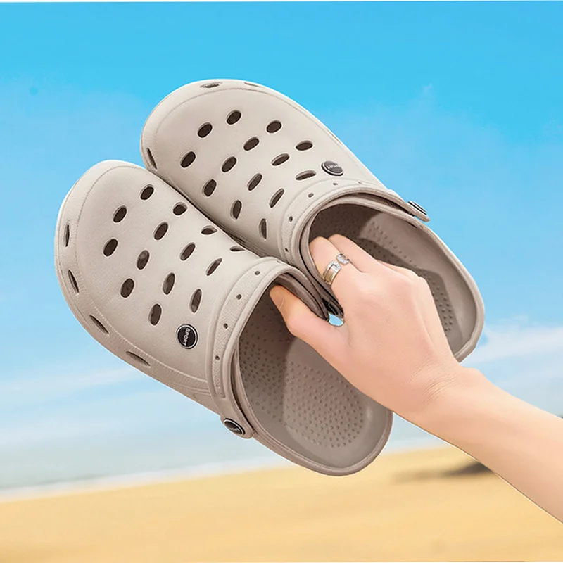 

Fashion Plus Size Men's Outdoor Sandals Lightweight Balance Wear-resistant Non-slip Casual Sports Beach Shoes for Summer