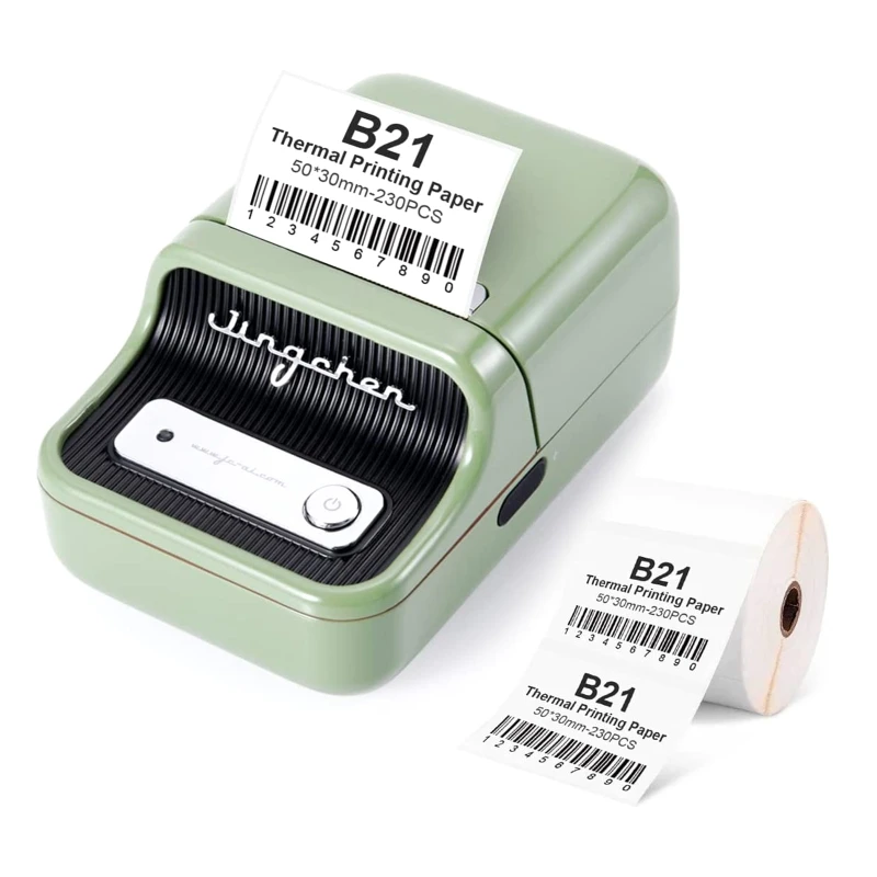 Термопринтер для этикеток B21 портативный принтер с Bluetooth одежды ювелирных