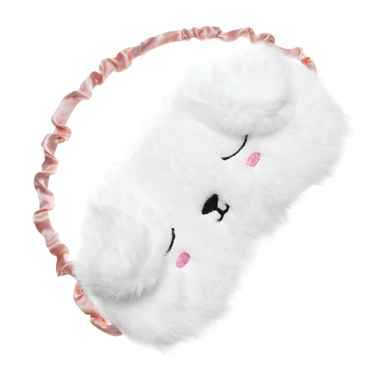 

Eye Mask Plush Sleeping Masks Girls Blindfold Covers Women Adults Kids Soft Funny Fluffy Patch Shade Blackout Animal Silk