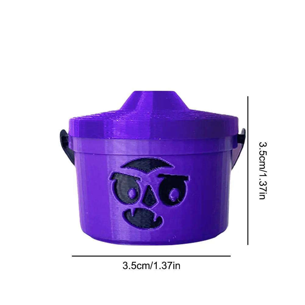 Ведра на Хэллоуин соломенные топперы креативные забавные украшения