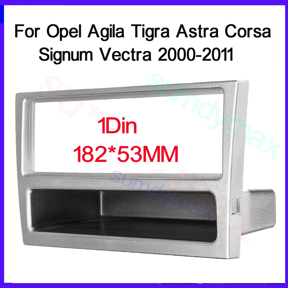 Автомобильная радио панель Fascia для OPEL Corsa (C) Meriva Omega (B) Vectra Vivaro single din Рамка