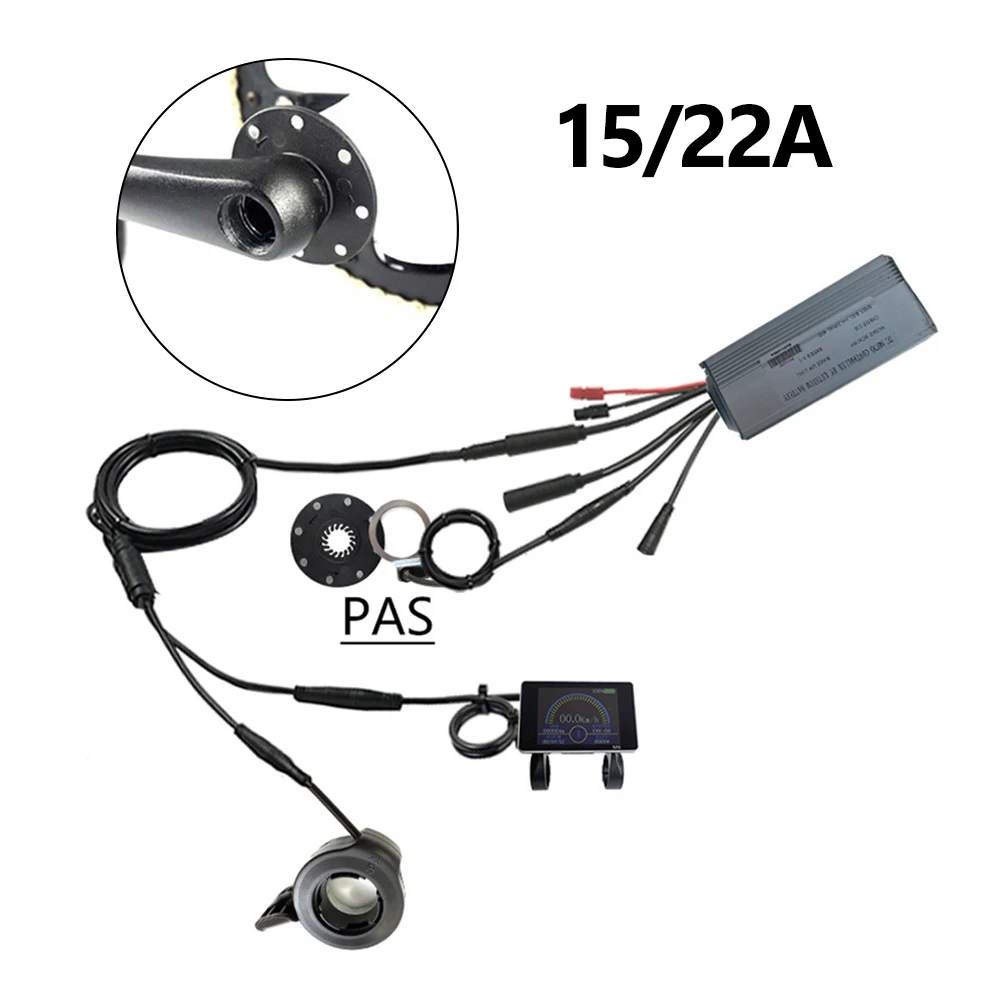 

E-Bike Brushless Speed Motor Controller JN M6 LED Display Panel Scooter 36/48V Motor Controller With M6 Panel Kits Ebike Accs