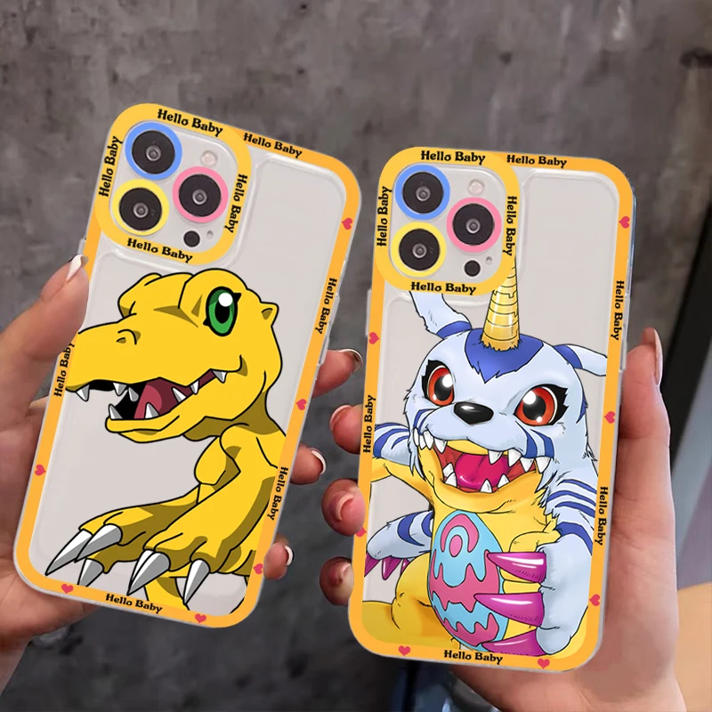 

Digimon Phone Case for iPhone 11 12 13 Mini Pro Max 14 Pro Max Case shell