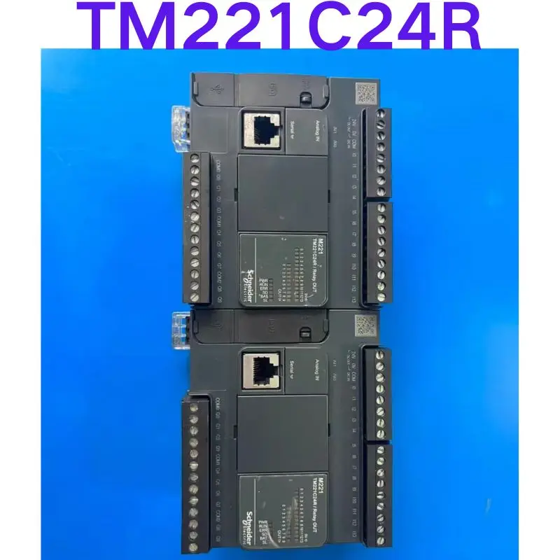 Б/у тест ОК Контроллер программирования TM221C24R