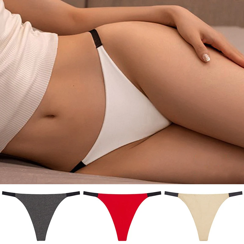 

Seamless Thong Women Low Waist Panties Sexy Underwear Ladies Briefs Lingere Panties Underware Comfortable G-String Thongs