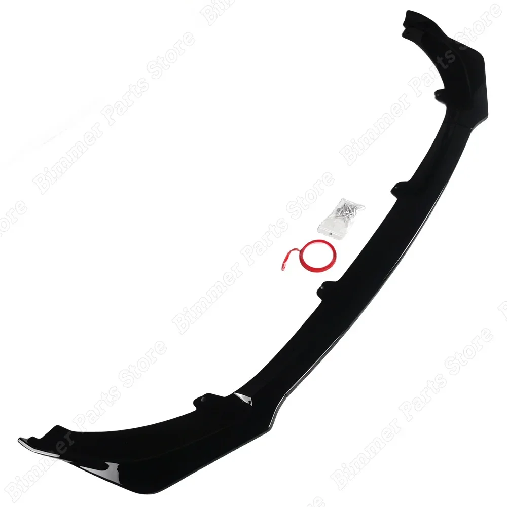 

Глянцевый черный карбоновый вид, автомобильный передний бампер, разделитель губ для Kia Stinger GT 2018-2023, тюнинг, диффузор переднего бампера, комплекты кузова