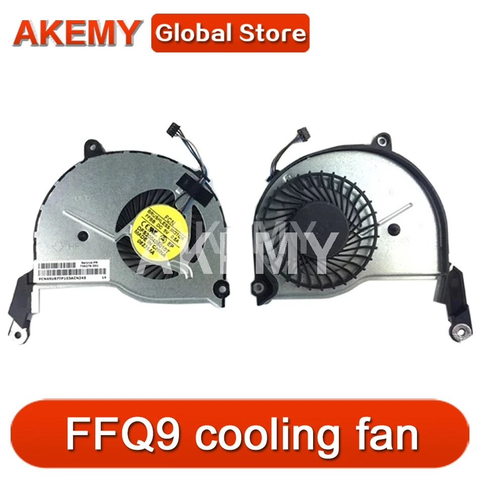

Akemy для HP Pavilion 14-N 15 15-n охлаждающий вентилятор 732068-001 736278-001 736218-001 BSB0705HC-DC20 DFS531105MC0T FFQ9 AB08805HX070B0