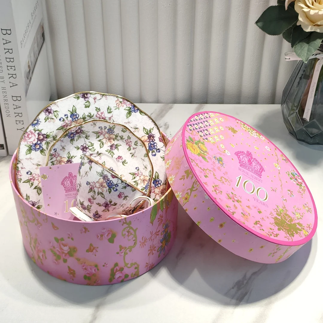 Afternoon Tea Coffee Cup Dish Gift Box