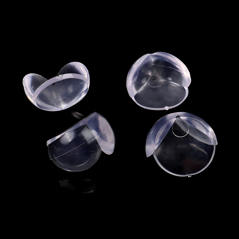 

4Pcs Safety Corner Protectors Guards Table Corner Protective Cover Spherical Anti-Collision Protectors for Child