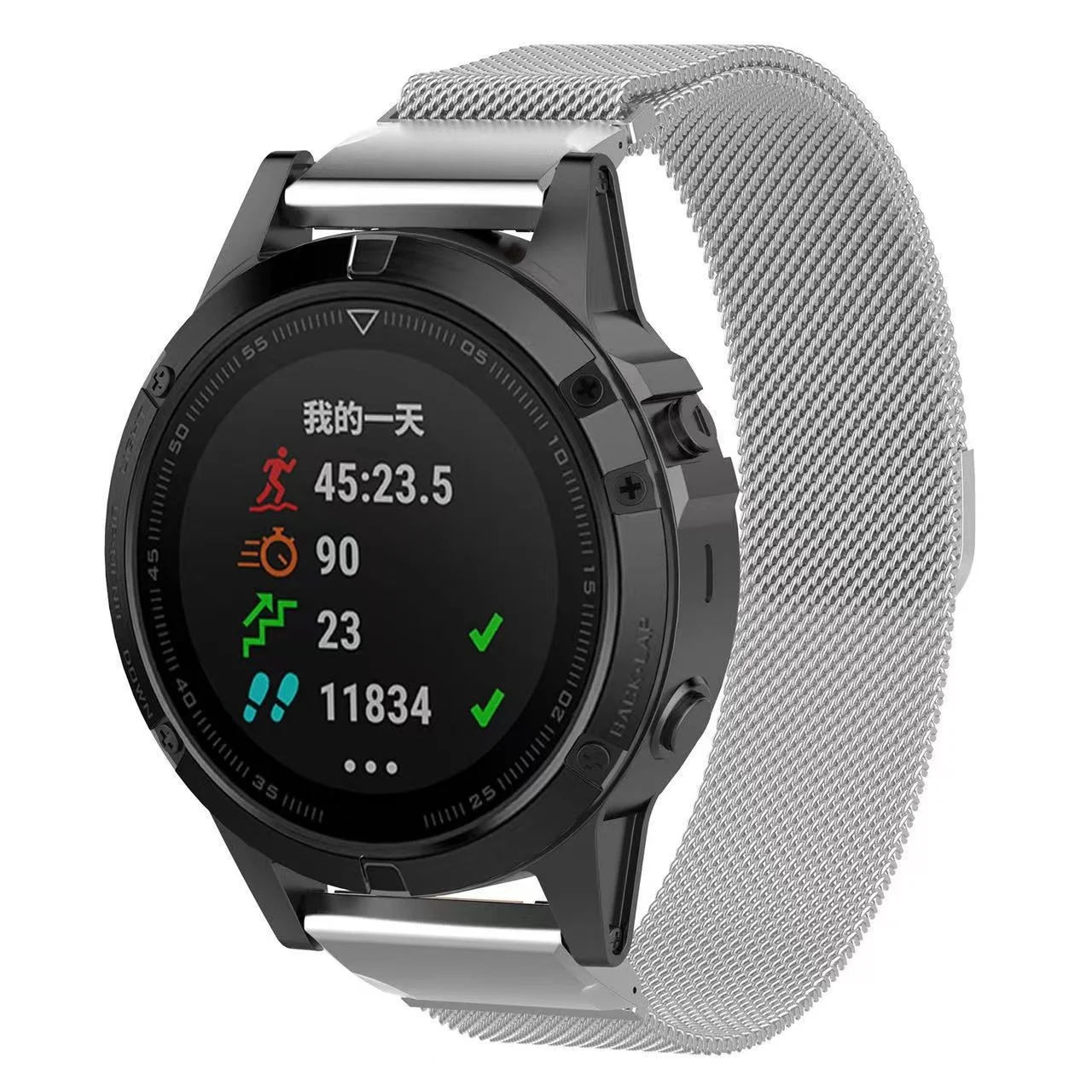 Фото Ремешок QuickFit для часов «Милан», браслет для Garmin Fenix 7X 7 Pro / Epix Pro Gen 2 47 мм 51 мм, аксессуары для наручных часов, 22 мм 26 мм №3