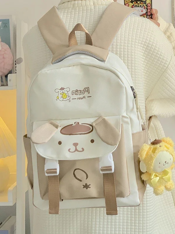 

Thickened Nylon Waterproof Backpack Bags Female New Cute Girl Junior High School High School Large Capacity Student Schoolbag