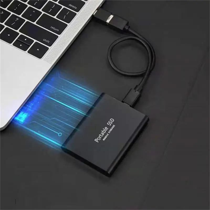 16TB 14TB 12TB 10TB 8TB 6TB 4TB 2TB 1TB 500GB High Speed Mobile Solid State Drive Portable SSD Mobile Hard Disk For Laptop/PC