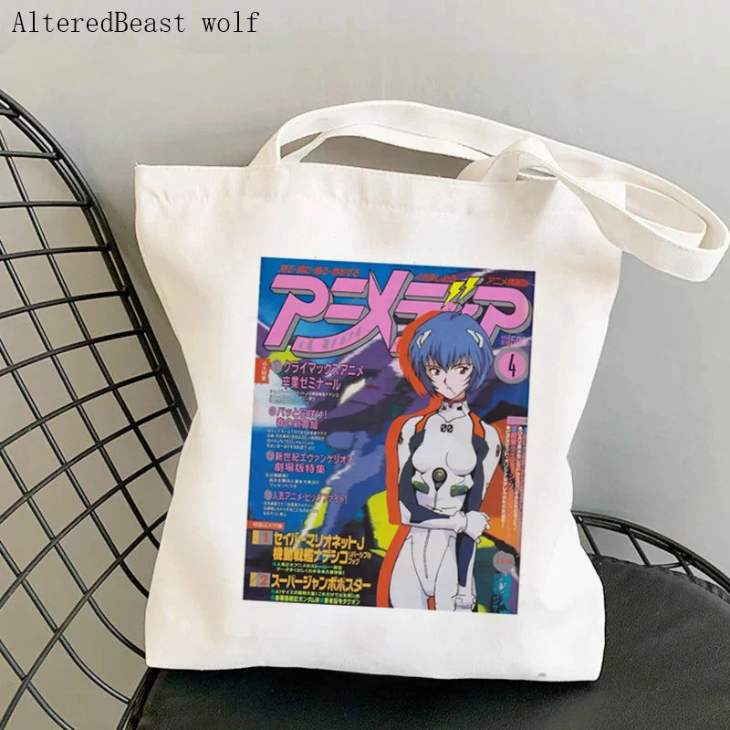 

Женская холщовая сумка-шоппер в стиле Харадзюку