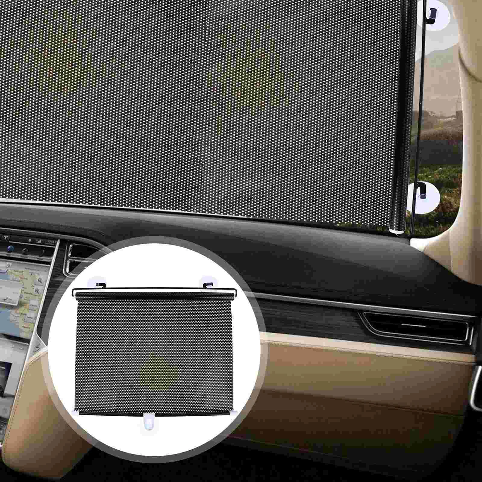 

2 Pcs Car Sun Blocker Windshield Shade Automatic Curtains Universal Window Shades Sunshade Windows Baby