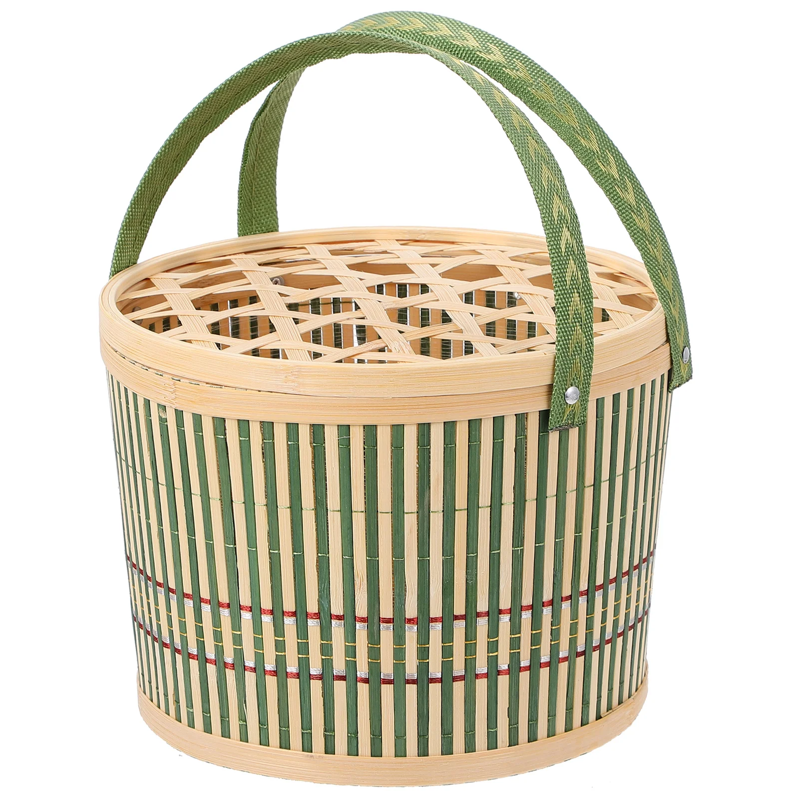 

Basket Storage Picnic Serving Fruit Wicker Woven Flower Trayegg Snack Breakfast Breadseagrass Rattan Decorative Rusticpot Easter