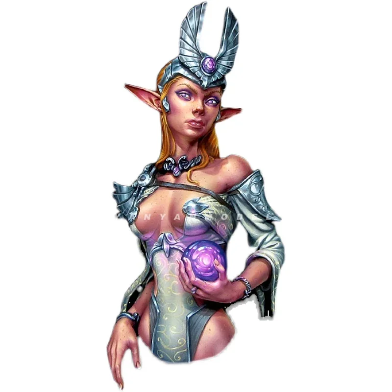 1/12 Смола Бюст модели наборы фигурки бесцветные и самособранные Фотоэлементы