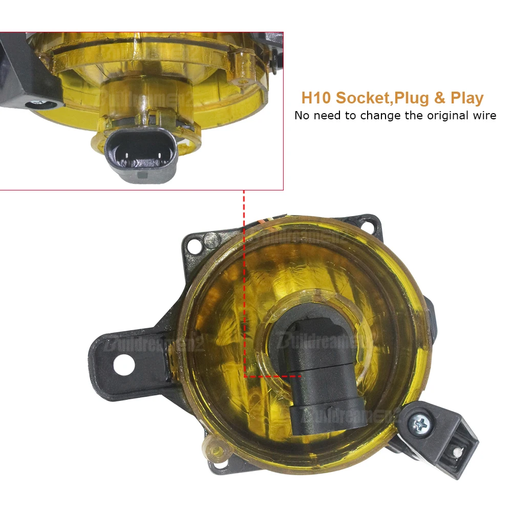 Противотуманные фары 30 Вт H10 COB + Angel Eye DRL для Saturn Astra 2008 2009 передний бампер