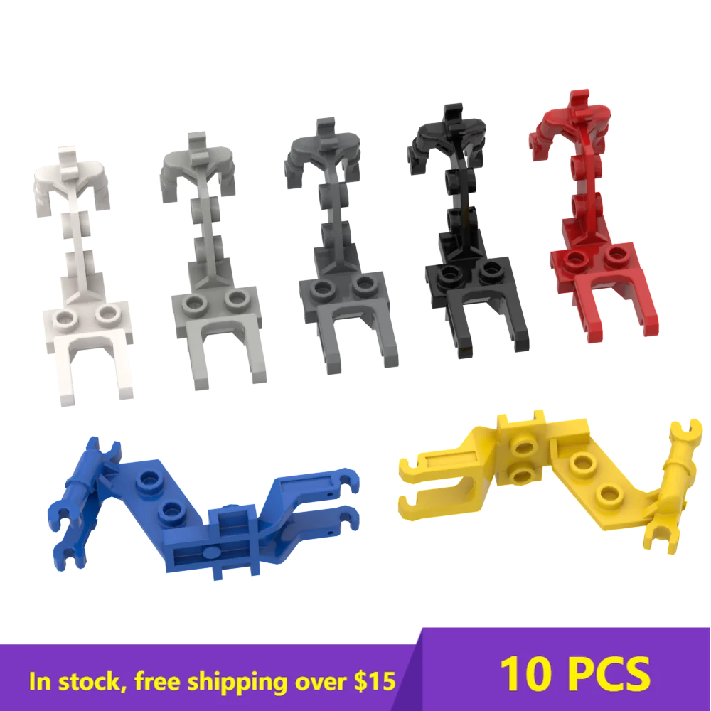 

10PCS MOC Bricks 18896 motorcycle chassis For Building Blocks Parts DIY Construction Christmas Gift ToysFor Children