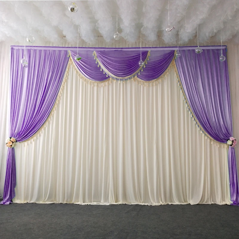 Индивидуальные свадебные реквизиты шторы элегантный свадебный фон занавески