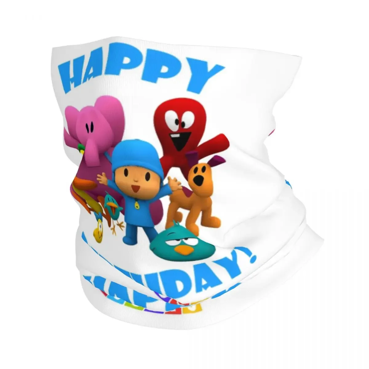 С днем рождения мальчик-девочка-Pocoyo! Бандана на шею гетры с принтом маска шарф