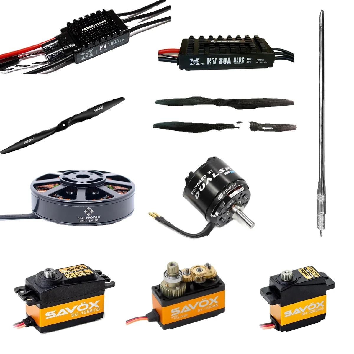 Electric Power Package for EV350 UAV drone accessories dgi electronics propellers drone installation