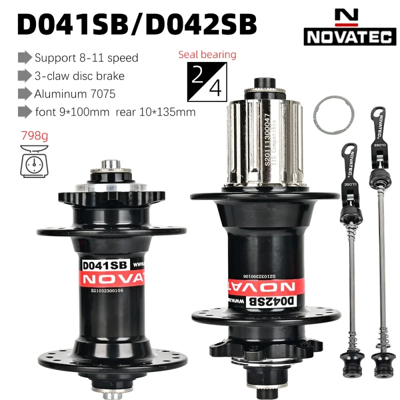 Велосипедная втулка Novatec D041SB D042SB, дисковый тормоз для горного велосипеда, передняя/задняя велосипедная втулка, 28, 32, 36 отверстий, 8/9/10/11/12 скор...
Велосипедная втулка Novatec D041SB D042SB, дисковый тормоз для горного велосипеда, передняя/задняя велосипедная втулка, 28, 32, 36 отверстий, 8/9/10/11/12 скор...