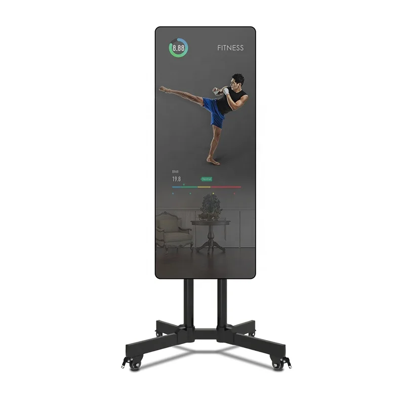 

China 55" 43" Smart Magic Mirror Video Advertising Lcd Display Digital Advertising Mirror