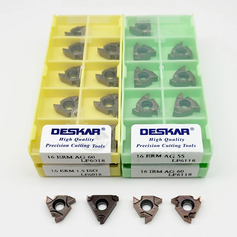 

16ERM 16IRM AG55 AG60 1.0ISO 1.5ISO 2.0ISO 2.5ISO 3.0ISO 11W 14W Твердосплавные пластины с резьбовым лезвием для нержавеющей стали