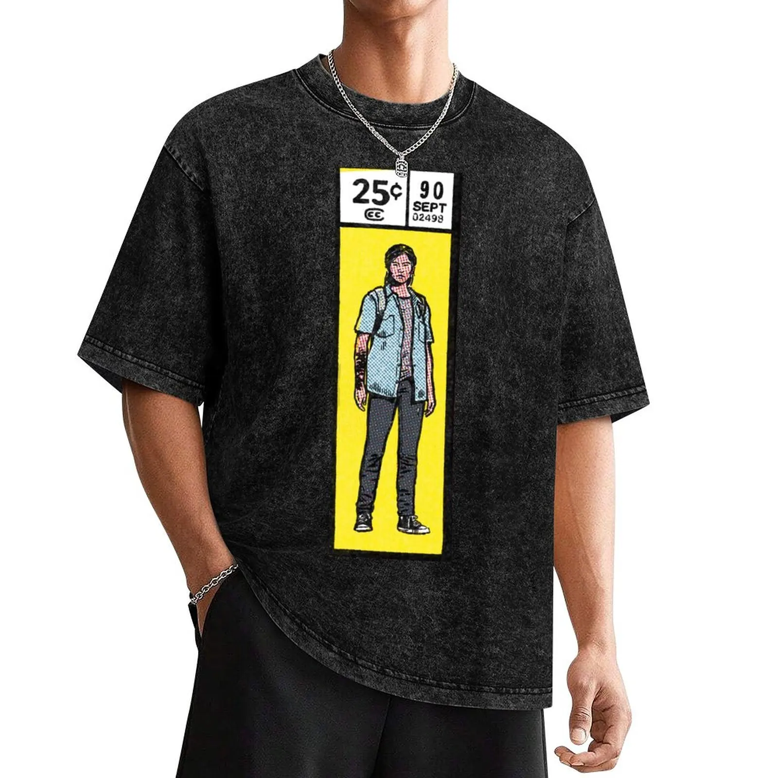 Угловая коробка для комиксов - футболка с фанатом Ellie The Last of Us 2 милые топы