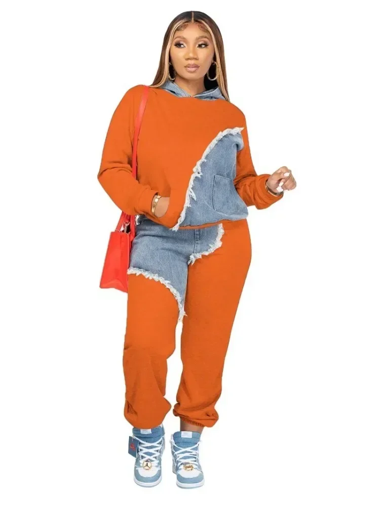 Африканская одежда 2024 весенне-осенний африканский женский комплект из двух