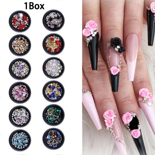 

3D украшение для ногтей Delysia King, 1 коробка