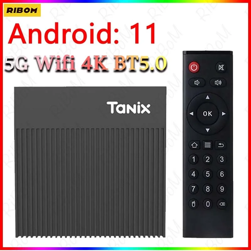 ТВ-приставка XM4 Android 11 4 + 32/64 ГБ Amlogic S905X4 2 4G |