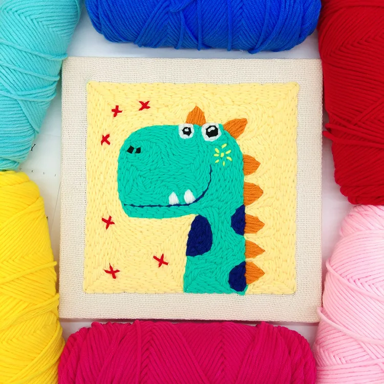 

Cartoon Embroidery Embroidery Hoop Cross Stitch Set Hand Embroidery Kit Adult Embroidery Set