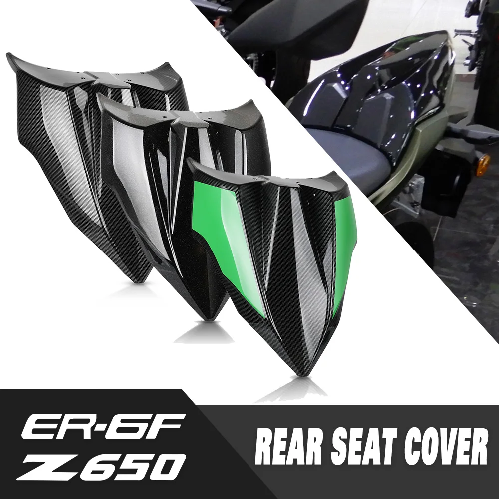 

Заднее сиденье мотоцикла, пассажирское жесткое сиденье для соло, заднее сиденье, фарин для Kawasaki Ninja Z 650 Z650 ER6F Ninja650 ER-6F 2017-2019