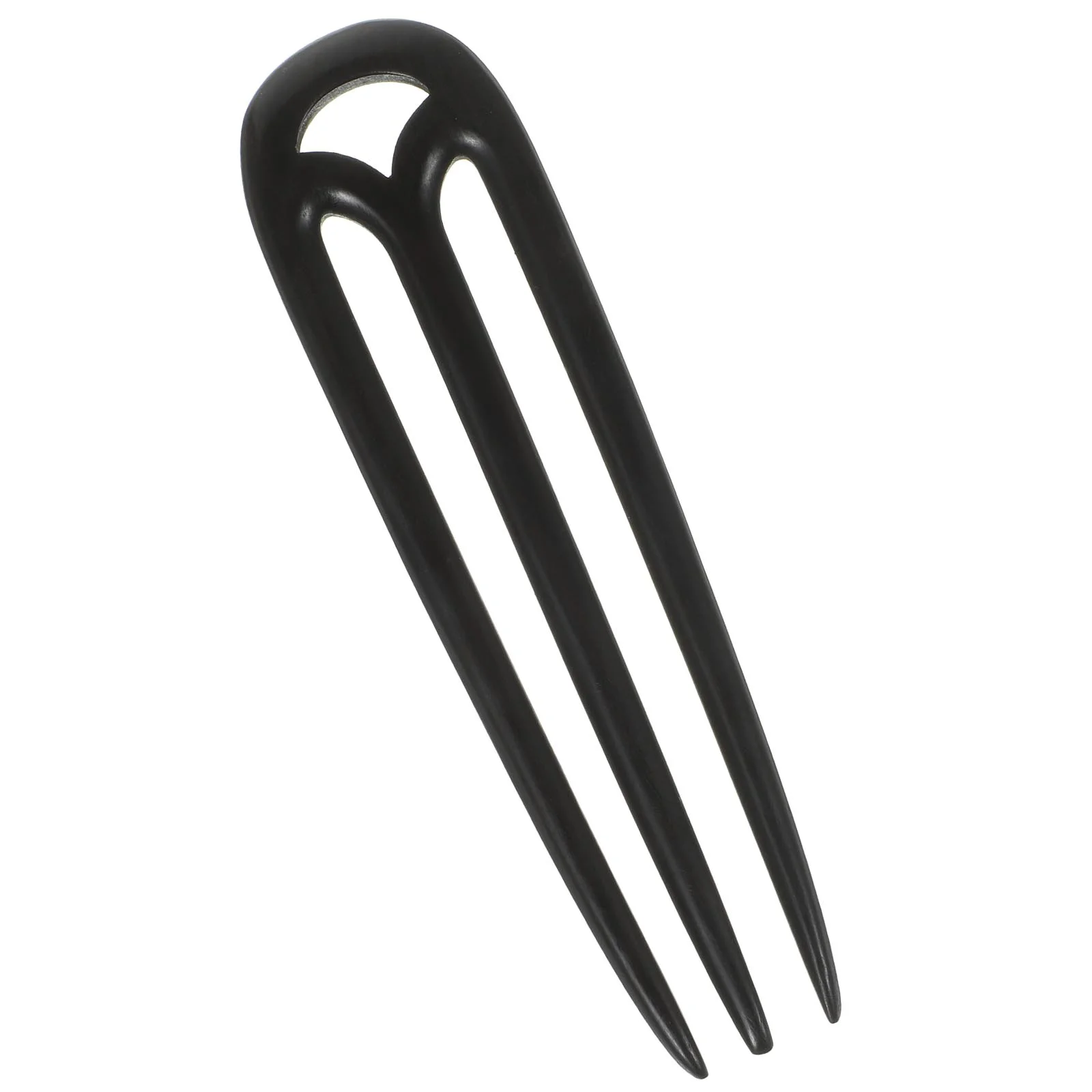 Аксессуары для волос Updo китайская шпилька вилки палочки еды из дерева Hanfu черное