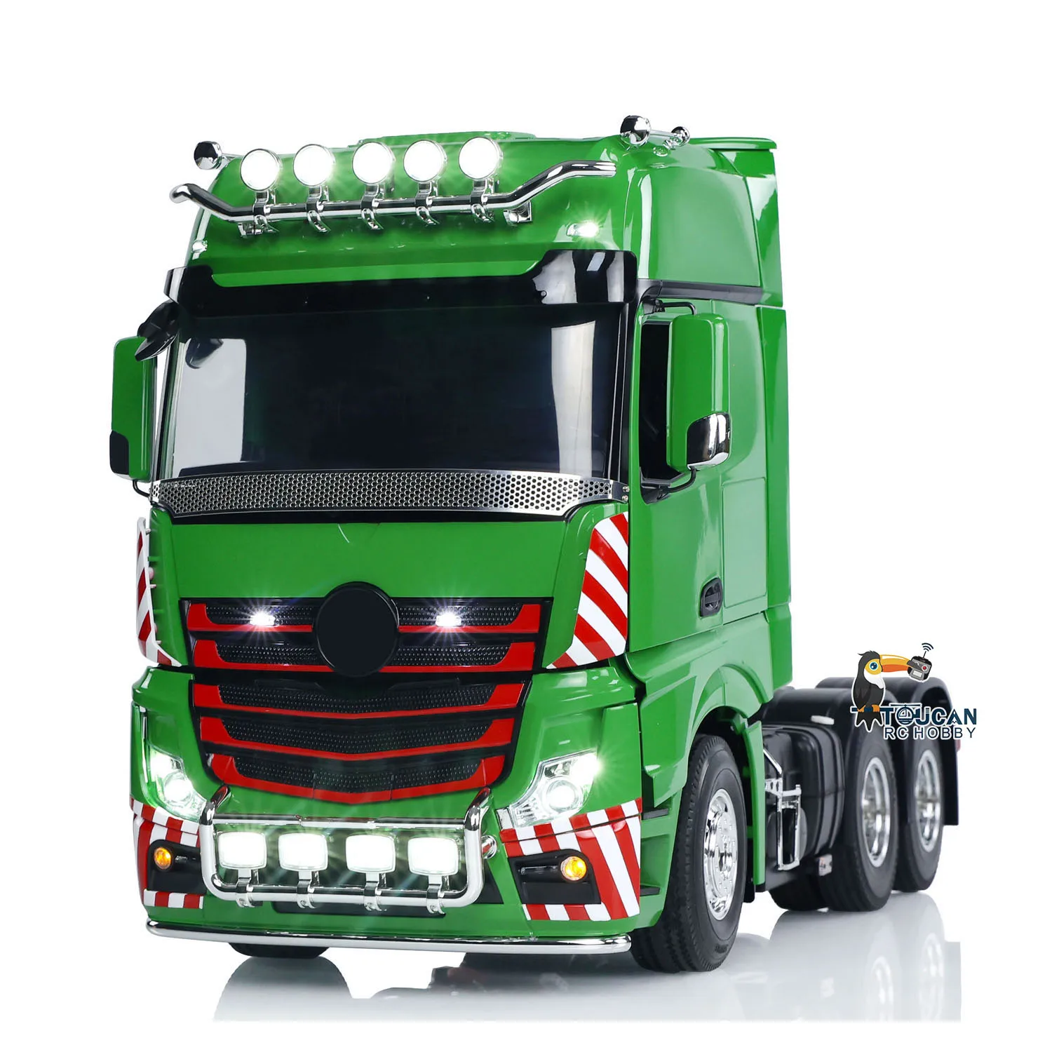 TOUCAN DIY 1/14 RC Трактор Грузовик 6x4 Автомобиль с дистанционным управлением Готовый к