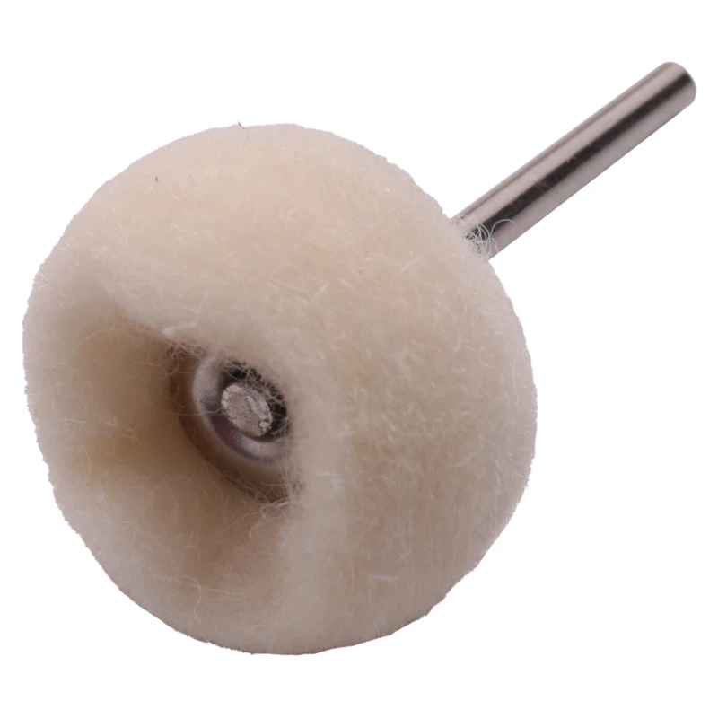 

50Pcs 1 Inch Polishing Buffing Wheel Set For Dremel 3Mm Shank For Rotary Tool Accessories Mini Brush Polishing Kit
