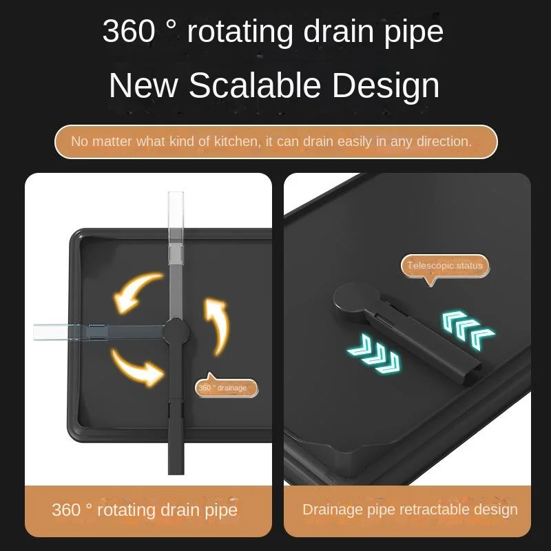 Кухонный органайзер сушилка для посуды чашек ножей вилок кастрюль крышек