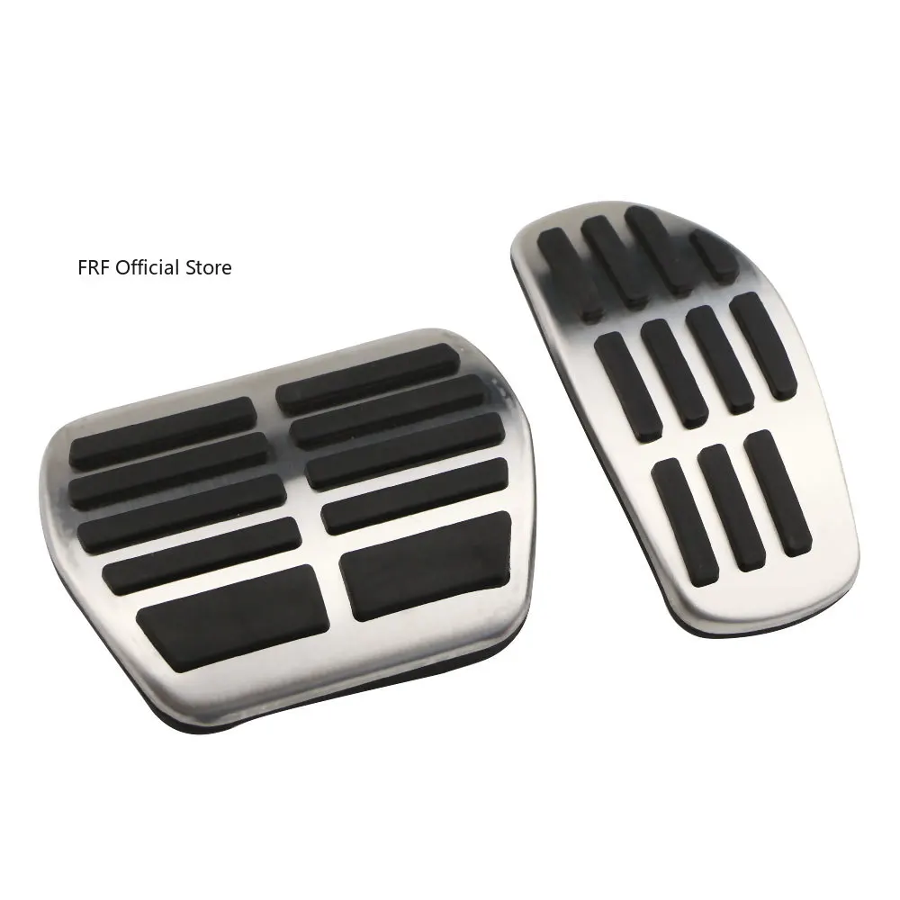 Фото Автомобильные педали AT MT для Renault Megane IV 2016 2017 2018 2019 2020 2021 2022, газовый топливный тормоз, нержавеющая сталь, Нескользящие педали №3