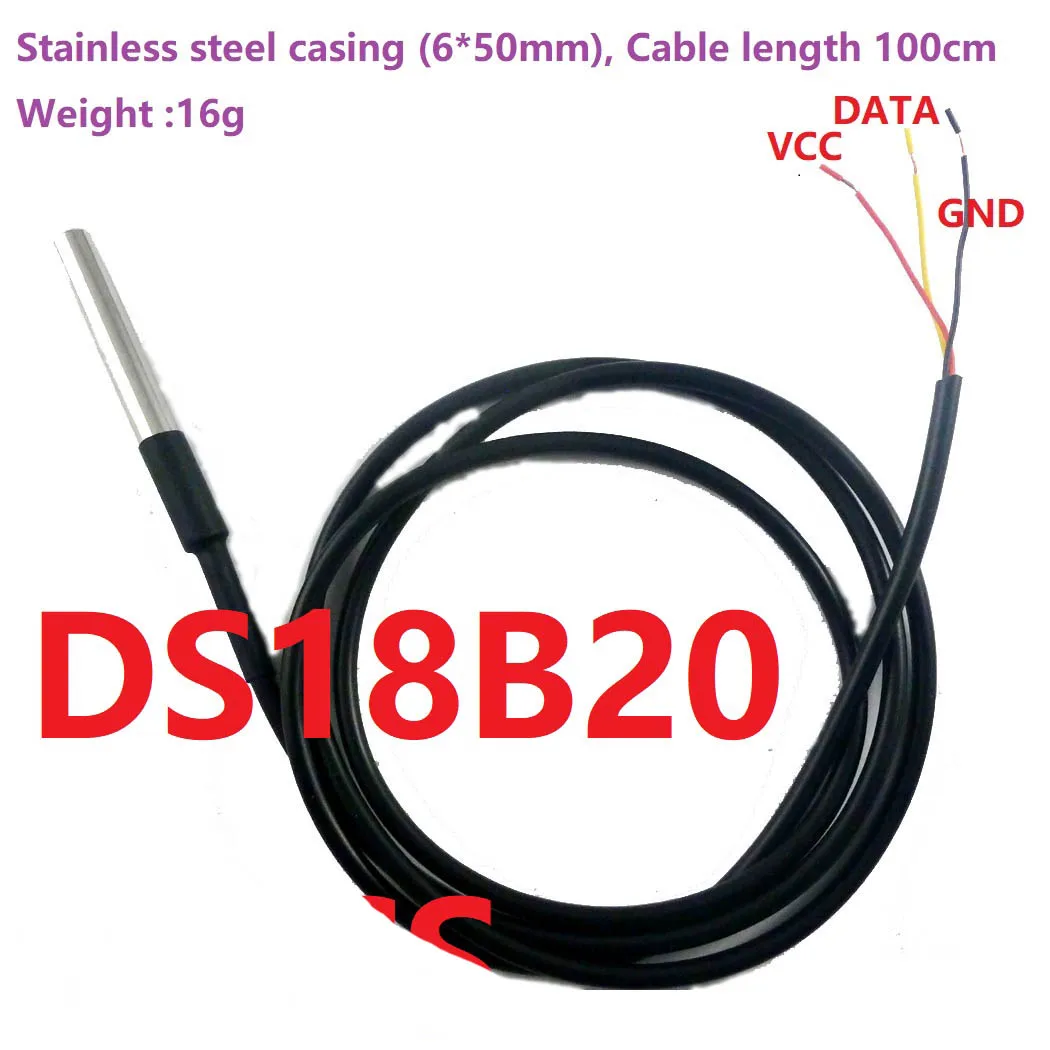 1-2CH RS485 цифровой модуль температуры от -55 до +125C DS18B20 датчик постоянного тока 24 В 12 5