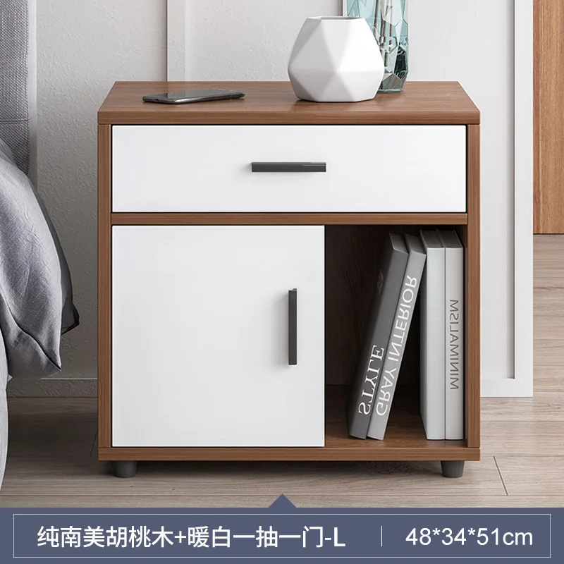 

Aoliviya Sh New Bedside Table Simple Mini Storage Bedroom Simple Storage Internet Celebrity Multifunctional Bedside Cabinet