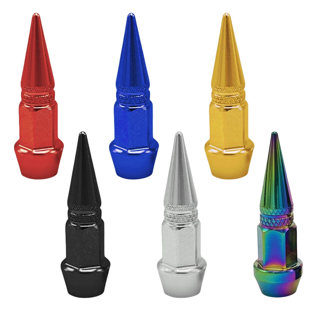 Автомобильная винтовая крышка клапана, алюминиевые колпачки клапанов ...