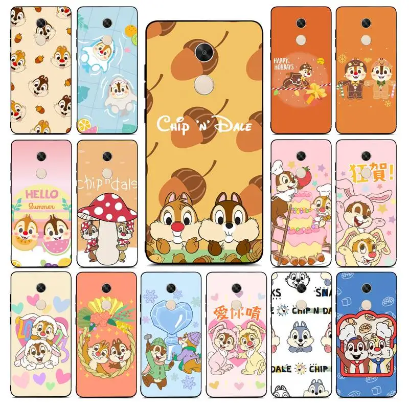 

Disney Chip And Dale Phone Case for Redmi Note 8 7 9 4 6 pro max T X 5A 3 10 lite pro