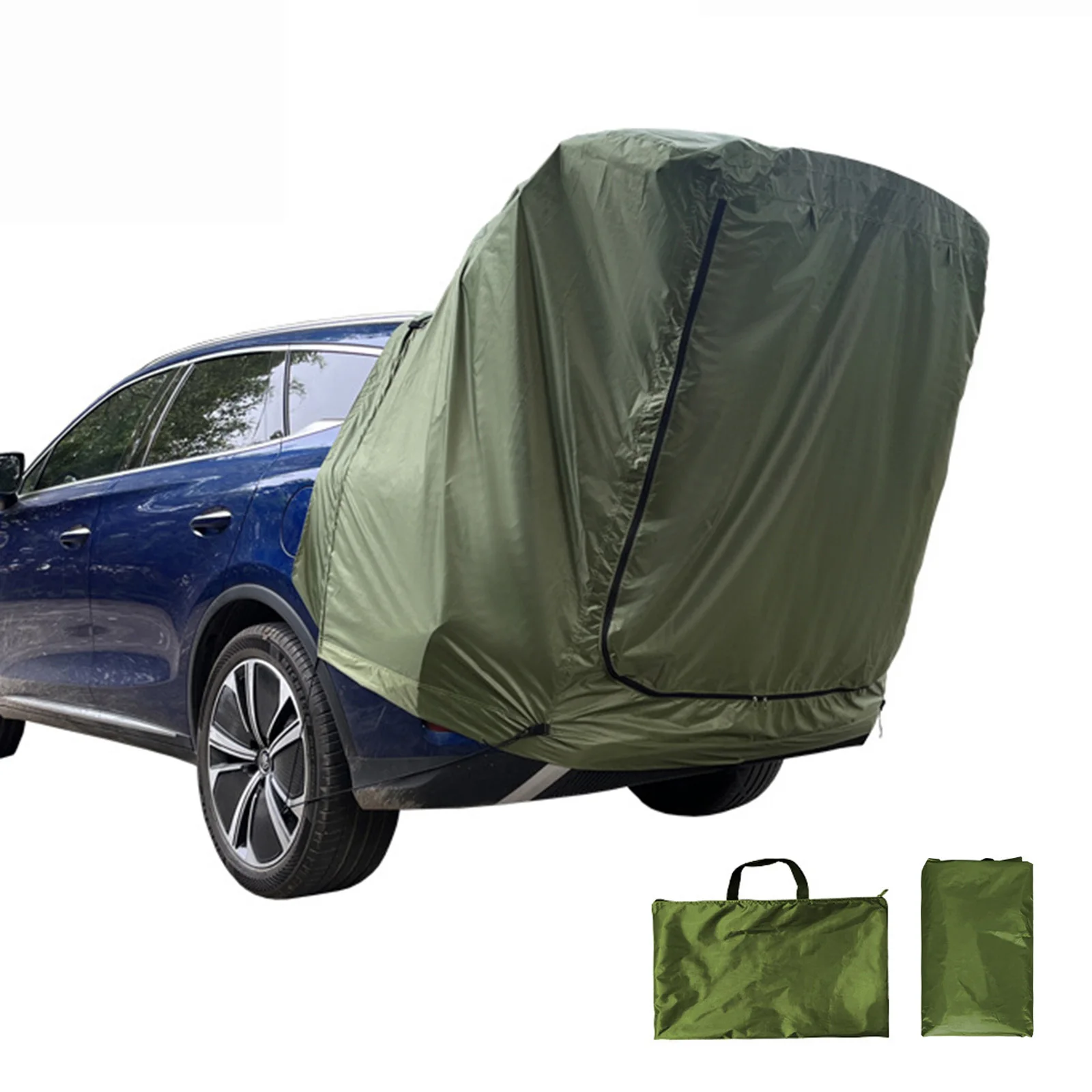 

Camping SUV Cabana Tent With Awning Shade Car Tailgate Tent Rear Tent Attachment 160 * 130 * 100cm / 63 * 51 * 39in