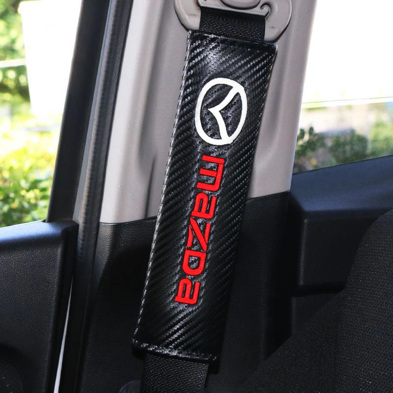 2 шт. автомобильный ремень безопасности для Mazda 3 6 bk MX5 323 Axela Atenza