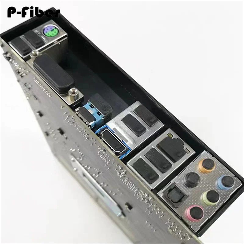 Фото 100 шт. заглушек от пыли RJ45 PCI-E SATA RJ11 6.35мм PCI-Ex1 LPT MINI DP RCA SD 1394-6P SFP для компьютерных материнских плат, настольных ПК и сетевых серверов №4