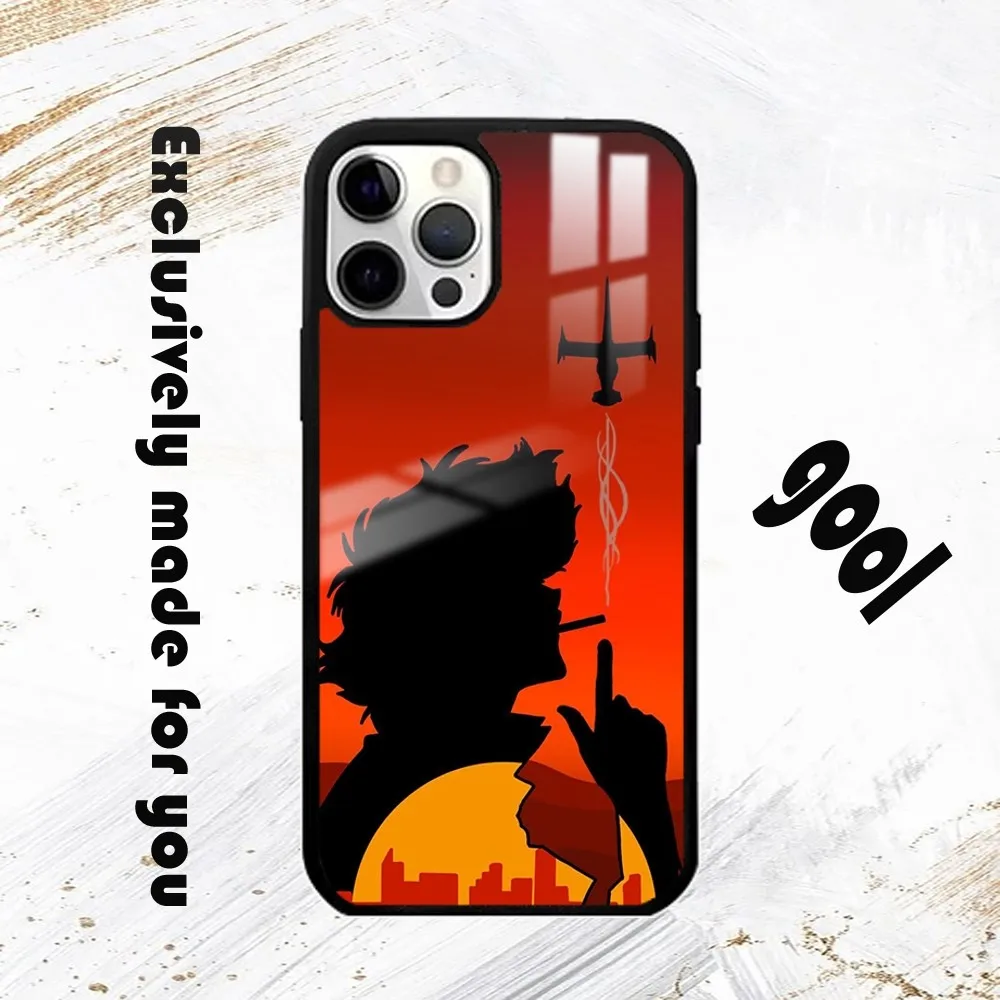 Магнитный чехол для телефона C-CowboyS B-BebopS iPhone 16 15 14 13 12 11 Pro Max Plus мини-ПК зеркальный